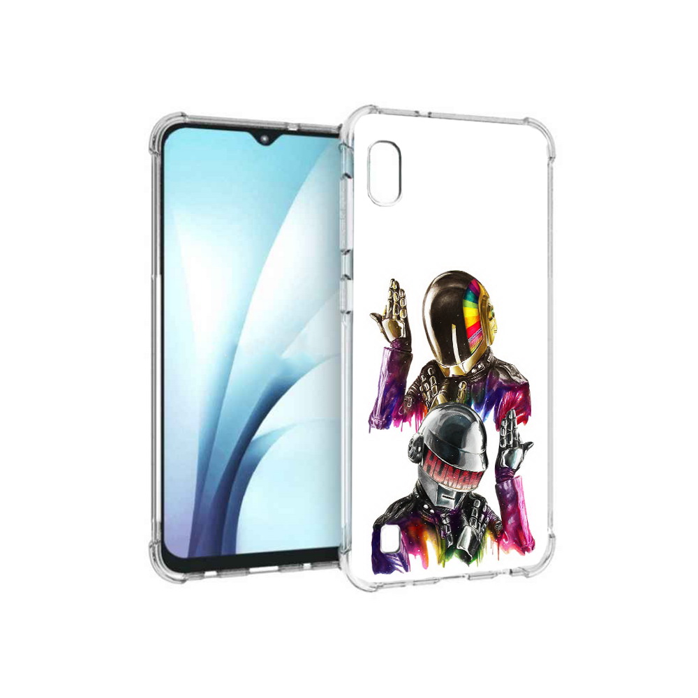 

Чехол MyPads Tocco для Samsung Galaxy A10 диско космонавты (PT147645.531.329), Прозрачный, Tocco