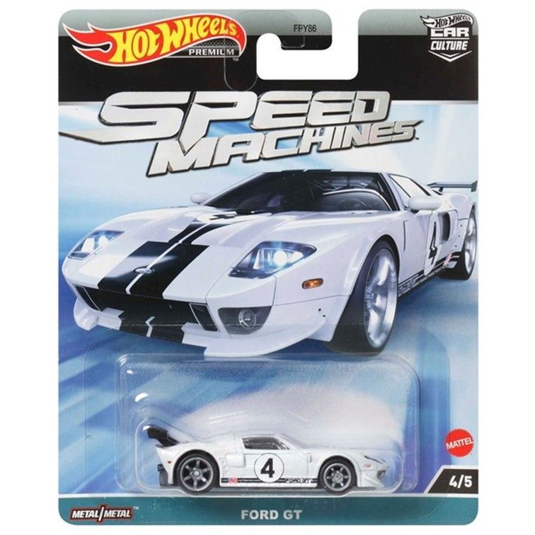 Машинка Hot Wheels легковая машина FPY86-HKC46 Premium Car Culture металлическая Ford GT original hot wheels premium car pop culture boy toy 1 64 diecast back to the future forza horizon ford datsun barbie kool kombi