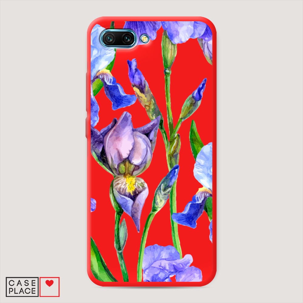 

Чехол Awog на Honor 10 "Синие ирисы"