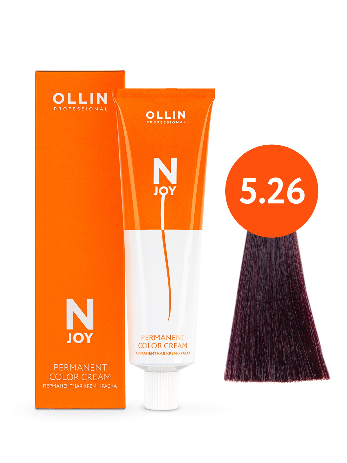 Крем-краска Ollin Professional N-JOY 5/26 ollin professional ollin color набор перманентная крем краска для волос оттенок 7 00 русый глубокий 100 мл окисляющая эмульсия oxy 6% 150 мл