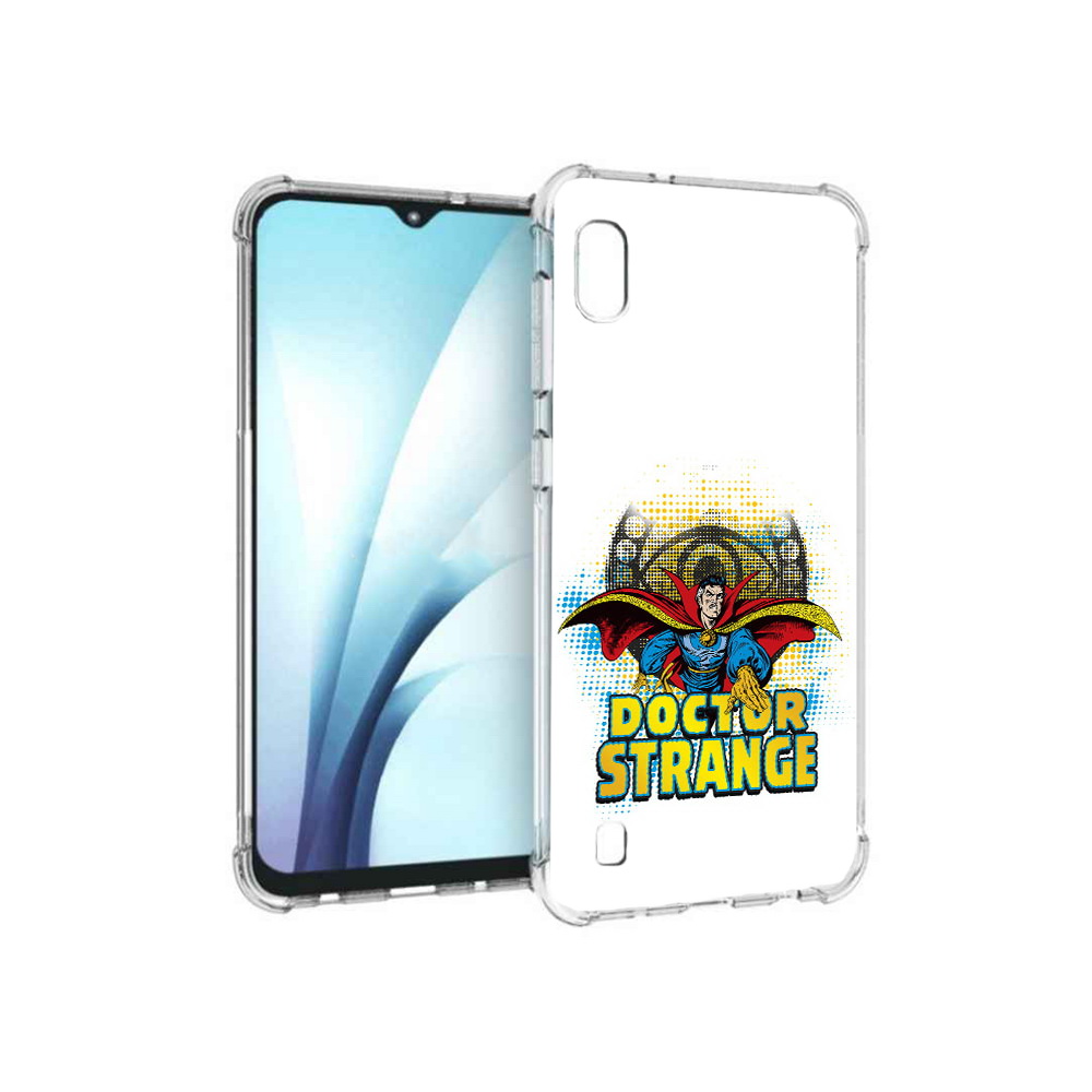 

Чехол MyPads Tocco для Samsung Galaxy A10 доктор стренж рисунок (PT147645.531.335), Прозрачный, Tocco