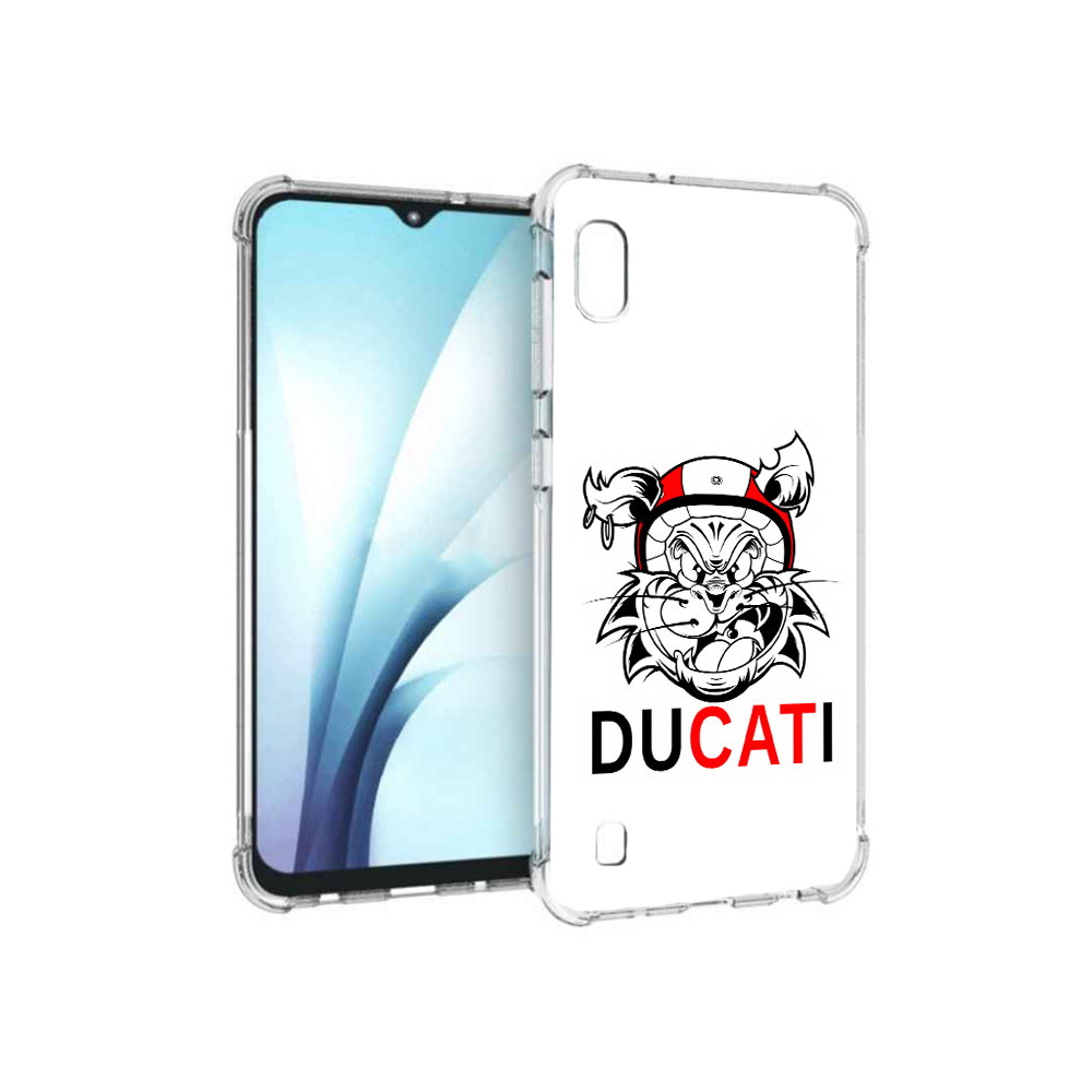 

Чехол MyPads Tocco для Samsung Galaxy A10 дукати (PT147645.531.339), Прозрачный, Tocco