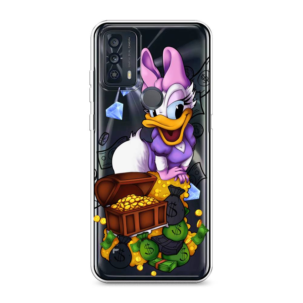 

Чехол для TCL 20B "Rich Daisy Duck", Коричневый;белый;фиолетовый, 290750-6