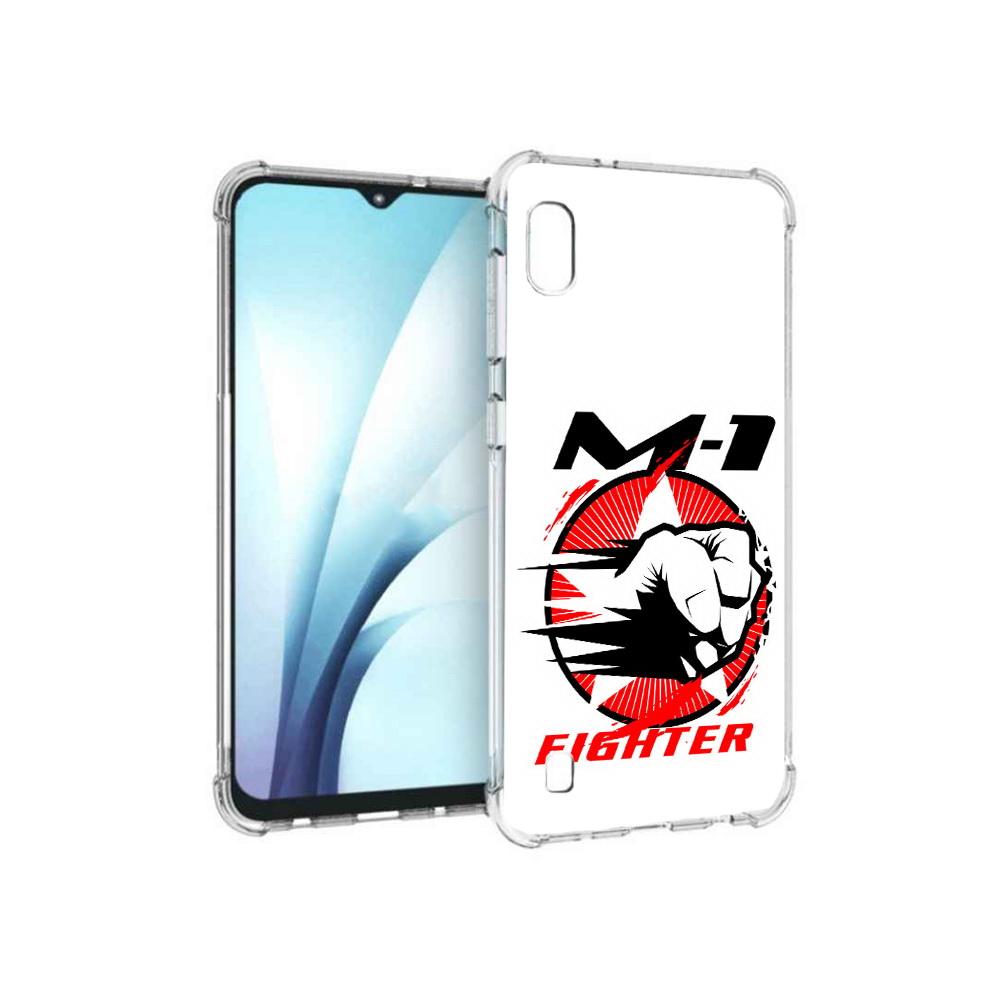 

Чехол MyPads Tocco для Samsung Galaxy A10 единоборства М-1 (PT147645.531.342), Прозрачный, Tocco