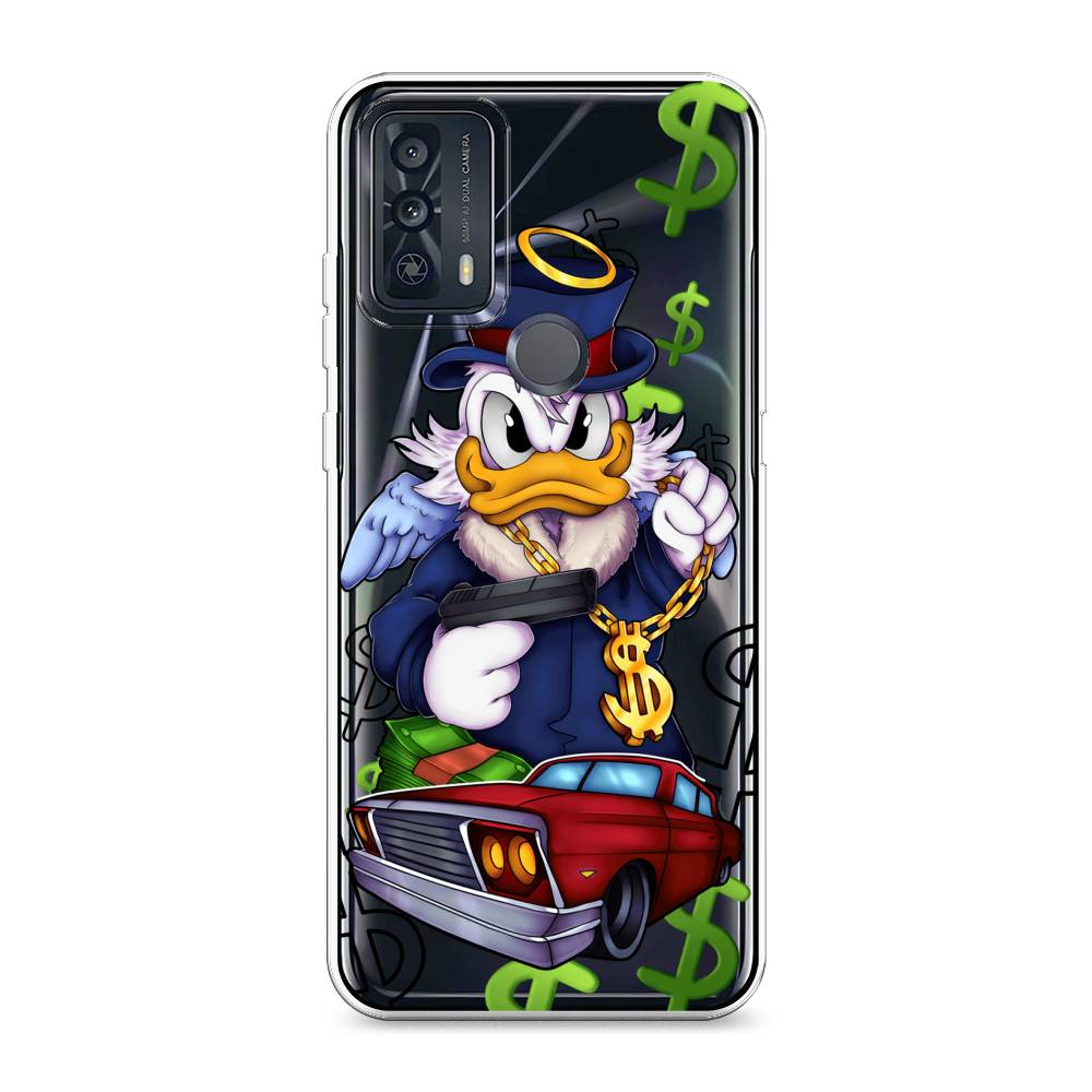 

Чехол для TCL 20B "Scrooge McDuck with a Gold Chain", Красный;синий;белый, 290750-6