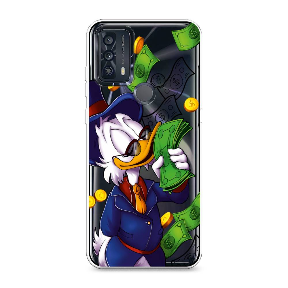 

Чехол для TCL 20B "Scrooge McDuck with Money", Синий;зеленый;белый, 290750-6