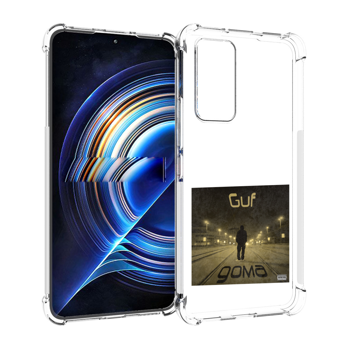 

Чехол MyPads Дома Guf для Tecno Camon 19 Neo, Прозрачный, Tocco