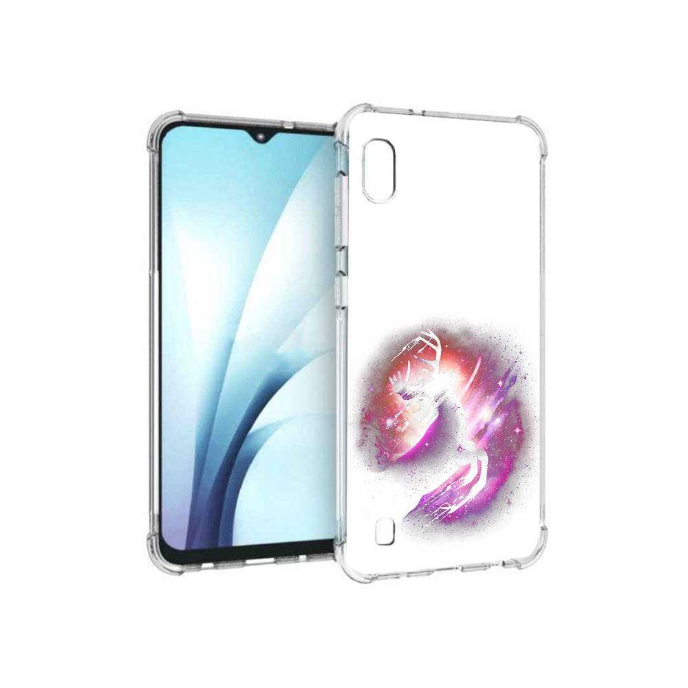 

Чехол MyPads Tocco для Samsung Galaxy A10 звездный олень (PT147645.531.354), Прозрачный, Tocco