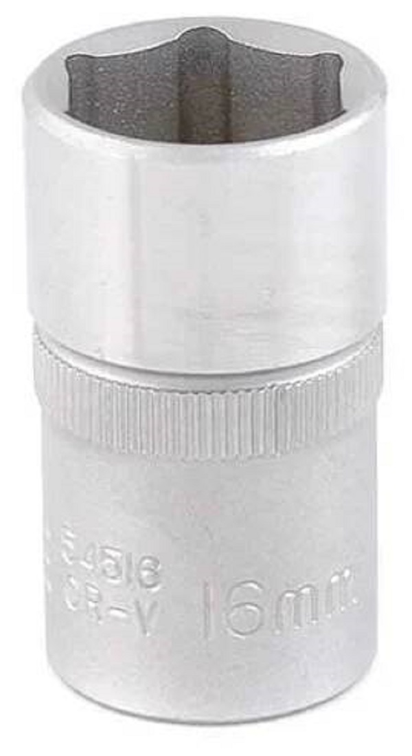 

Головка 16 мм 6-гранная 1/2dr короткая force 54516