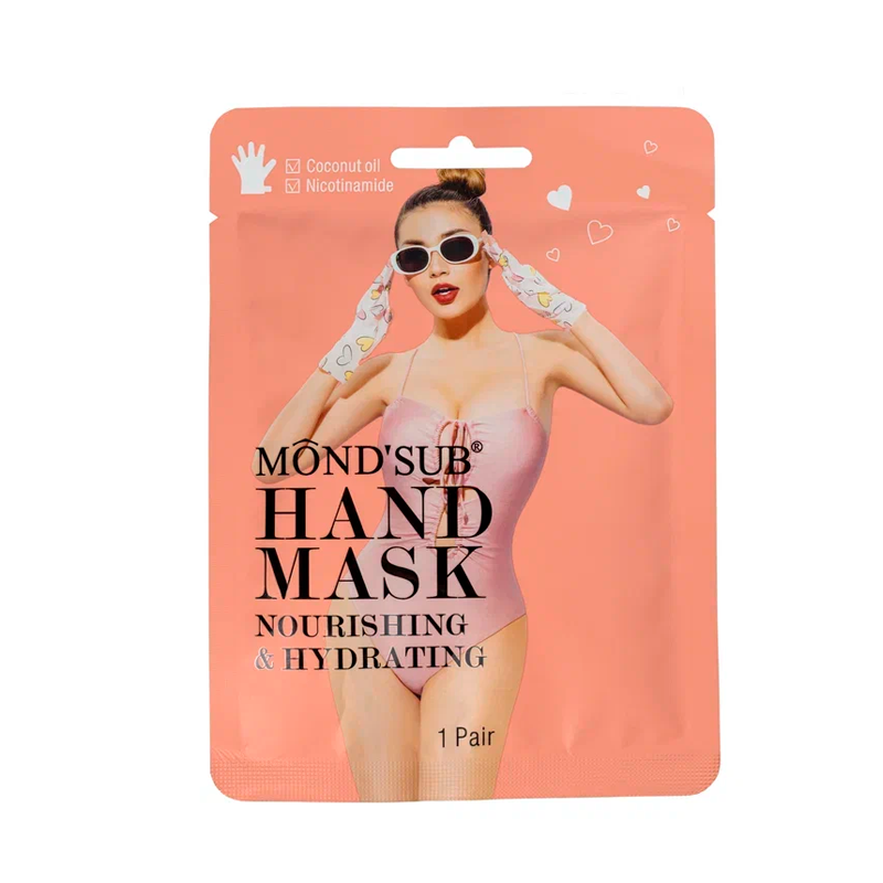 Маска для рук и ногтей Mond'Sub Nourishing & Hydrating Nail Treatment Hand Mask 1 пара