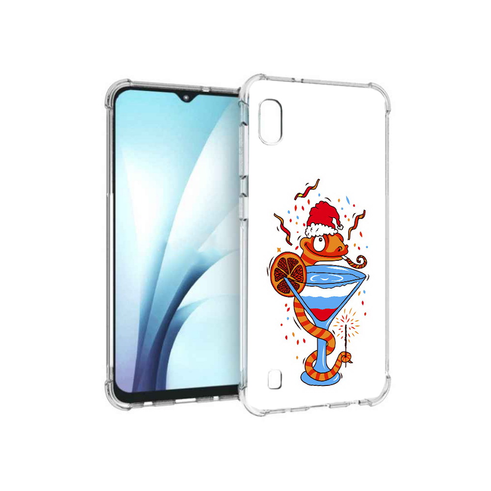 Чехол MyPads Tocco для Samsung Galaxy A10 змейка (PT147645.531.364)