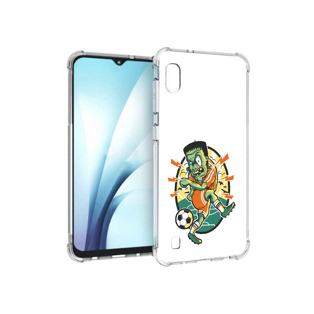 

Чехол MyPads Tocco для Samsung Galaxy A10 зомби футболист (PT147645.531.368), Прозрачный, Tocco