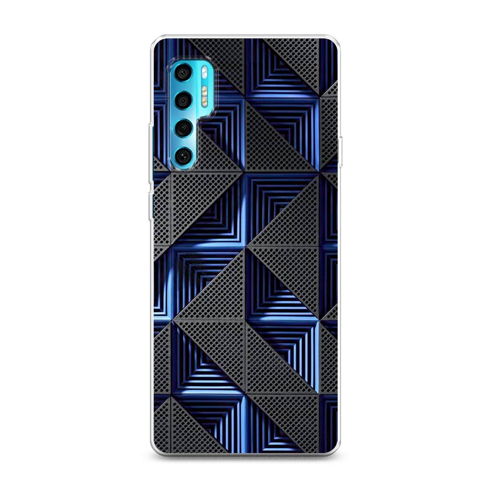 

Чехол на TCL 20 Pro 5G "IBM", Серый;синий, 290850-3