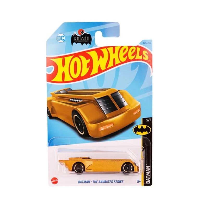 Машинка Hot Wheels легковая машина HKJ76 металлическая Batman The Animated Series машинка hot wheels batman 5 шт 1806 htv44