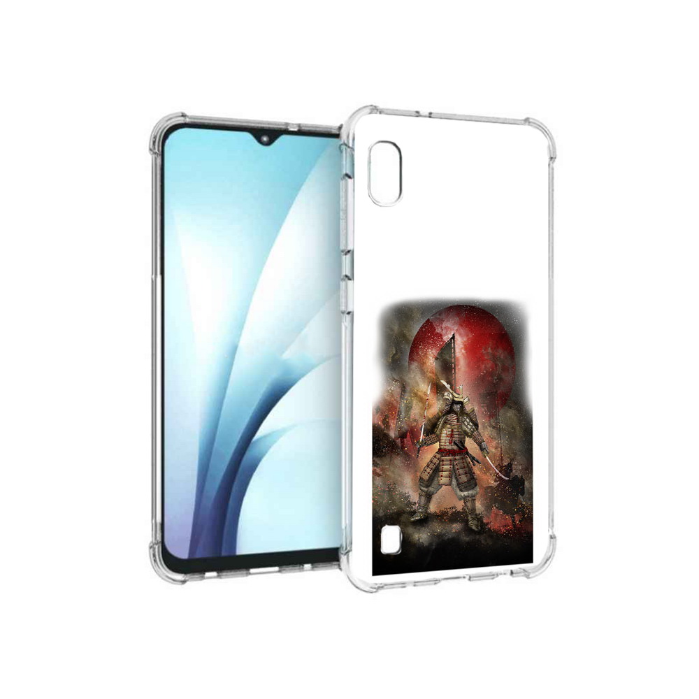 

Чехол MyPads Tocco для Samsung Galaxy A10 китайскийвоин (PT147645.531.388), Прозрачный, Tocco