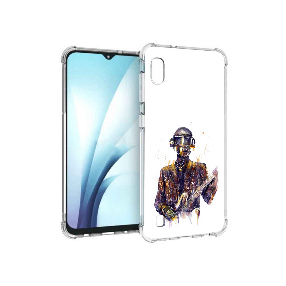 

Чехол MyPads Tocco для Samsung Galaxy A10 космо-гитарист (PT147645.531.392), Прозрачный, Tocco