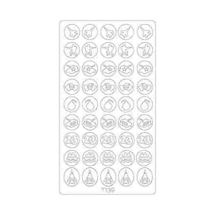 

Трафареты Freedecor, Deep Design T139, Прозрачный