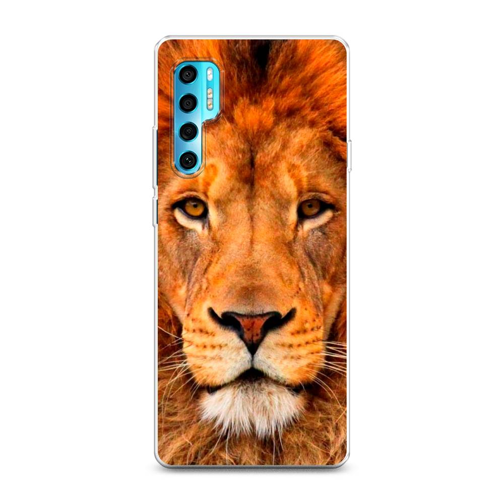 

Чехол на TCL 20 Pro 5G "Благородный лев", Оранжевый, 290850-1