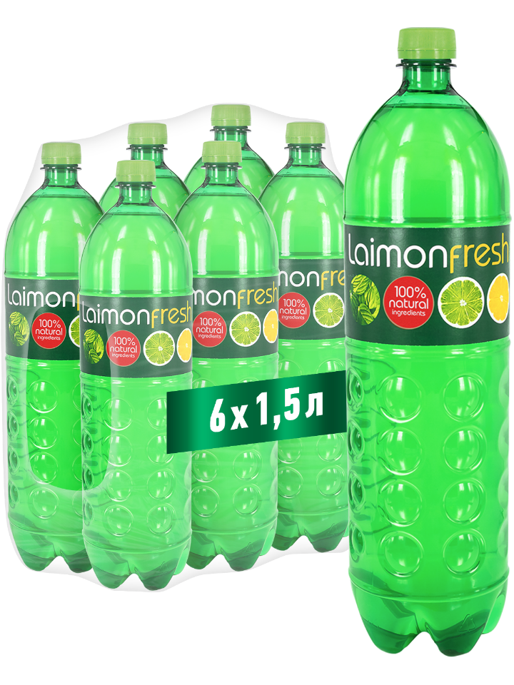 Напиток газированный LaimonFresh 6 шт*1,5 л