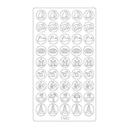 

Трафареты Freedecor, Deep Design T140, Прозрачный