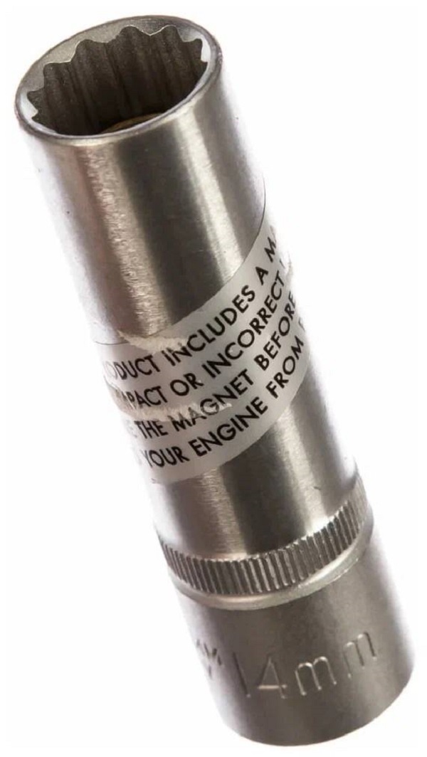Головка свечная 14 мм . 12-гранная 1/2dr l 70 мм . магнитная force 807414m магнитная свечная головка сервис ключ
