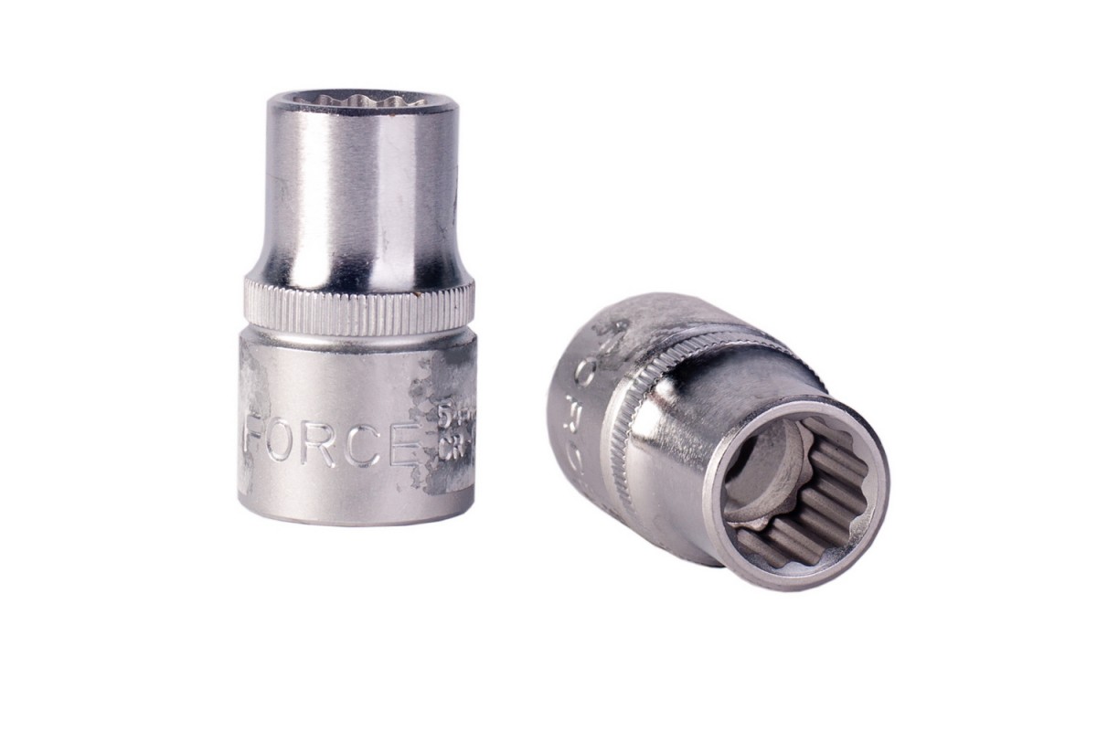 

Головка 9 мм 12-гранная 1/2dr короткая force 54909