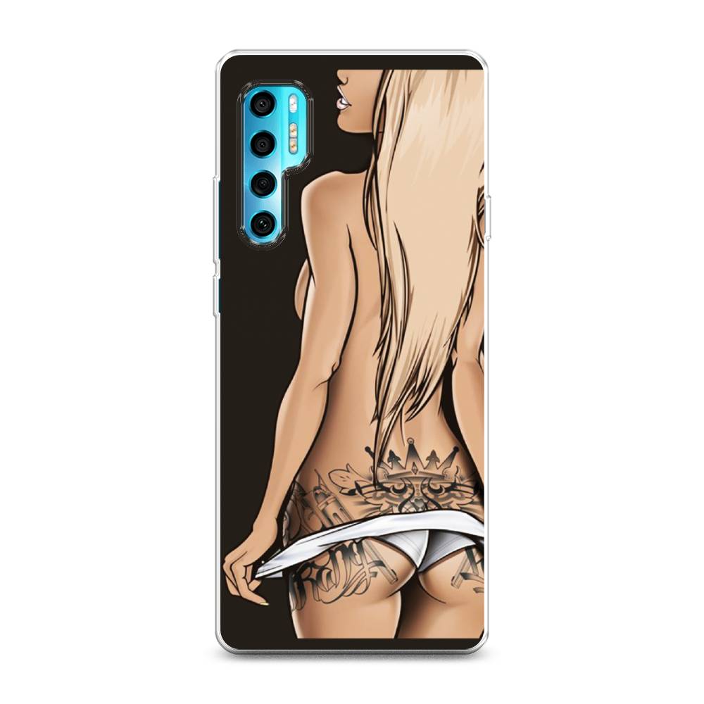 

Чехол на TCL 20 Pro 5G "Обнаженная девушка", 290850-6