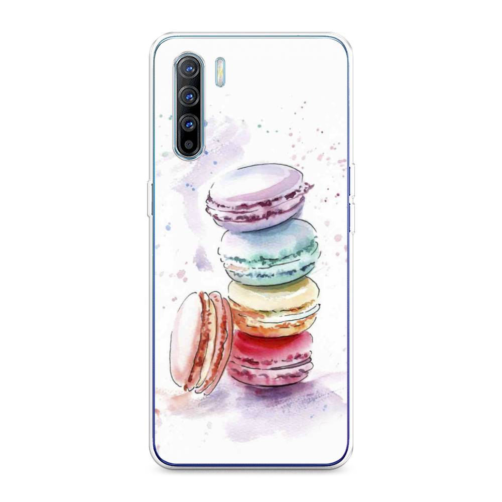 

Чехол Awog на Oppo A91/Reno 3 "Пирамидка макарони 2", Разноцветный, 252450-10
