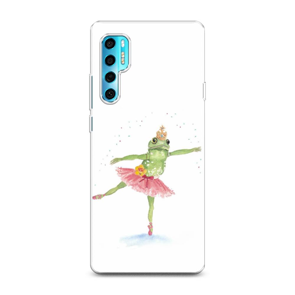 

Чехол на TCL 20 Pro 5G "Лягушка-балерина", Зеленый, 290850-4