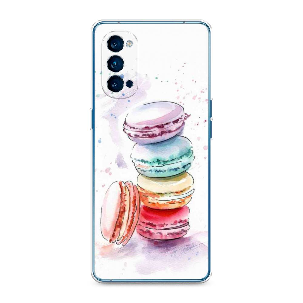 

Чехол Awog на Oppo Reno 4 Pro 5G "Пирамидка макарони 2", Разноцветный, 253750-10