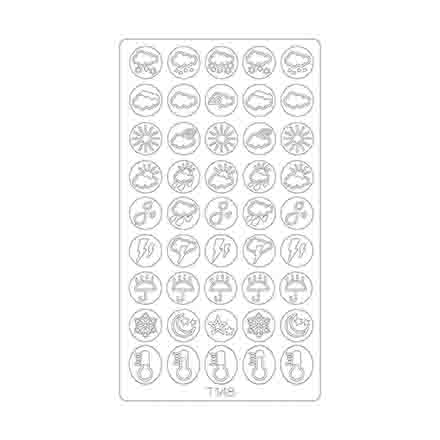 

Трафареты Freedecor, Deep Design T148, Прозрачный