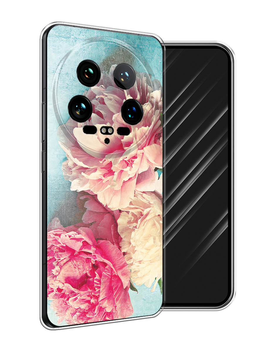 

Чехол Awog на Xiaomi 14 Ultra "Пионы new", Бирюзовый, 321850-1