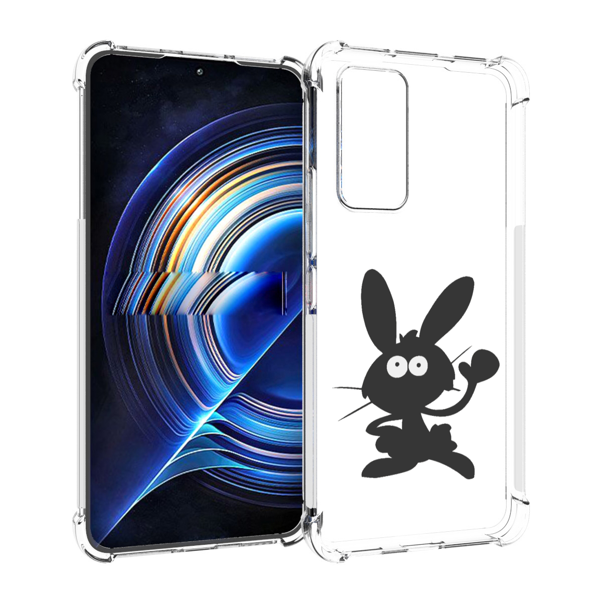 

Чехол MyPads Заяц для Tecno Camon 19 Neo, Прозрачный, Tocco