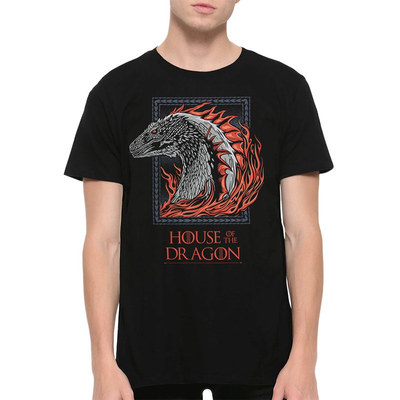

Футболка мужская DreamShirts Studio черная 3XL, Черный, Дом Дракона - Игра Престолов House of the Dragon