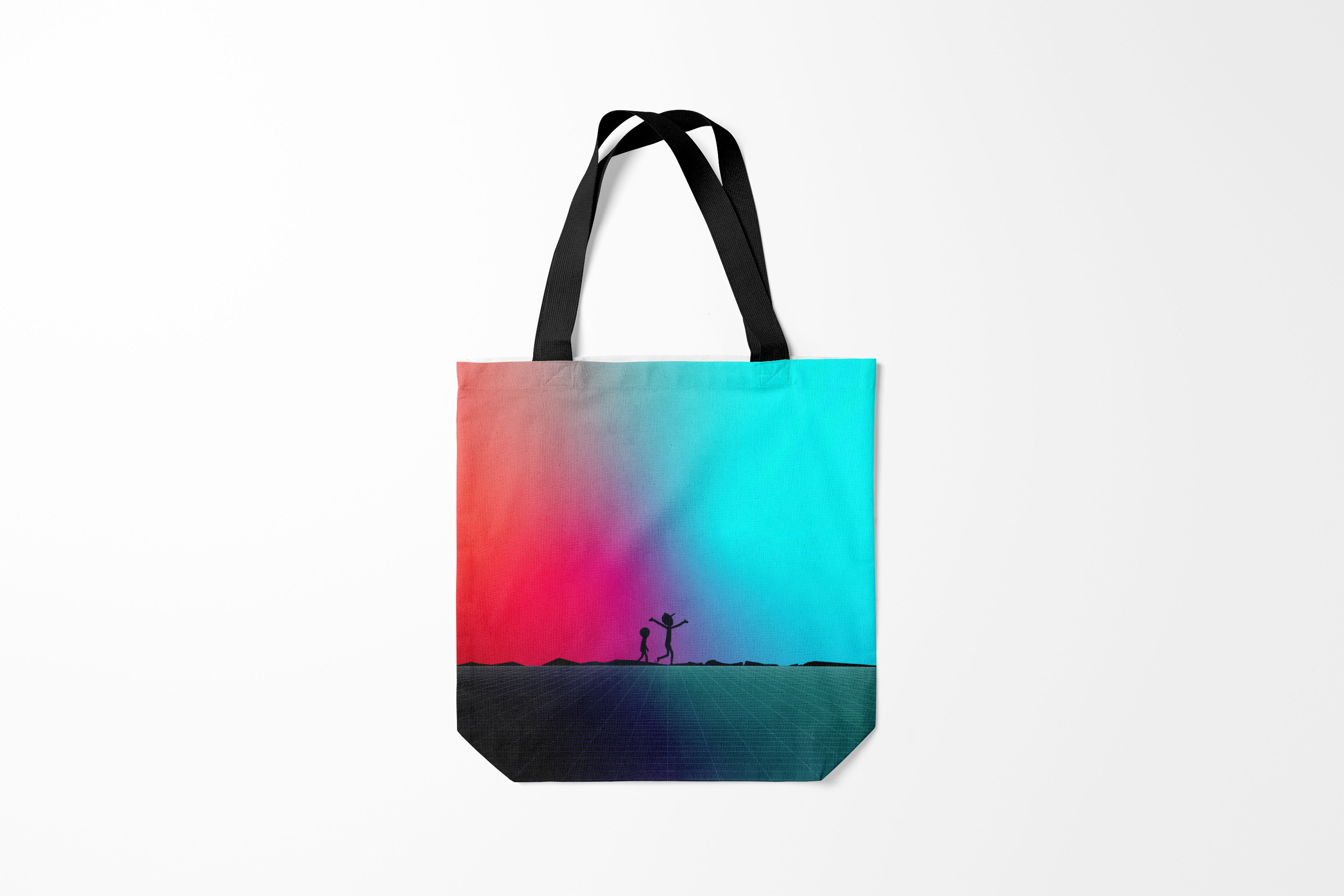 

Сумка шoппер унисекс Burnettie Другие Open World, разноцветный, Другие Open World