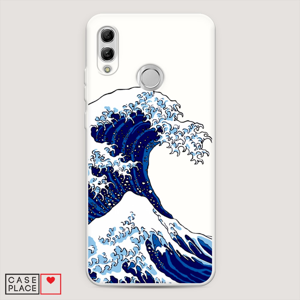 

Чехол Awog на Honor 10 Lite/Huawei P Smart 2019 "Волна в Канагаве"