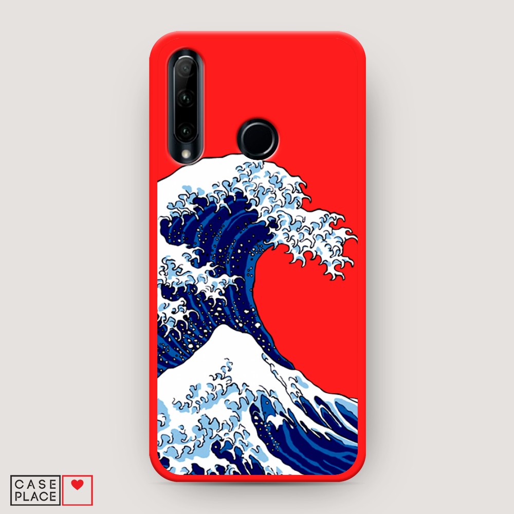 

Чехол Awog на Honor 10i/20 Lite 2019/20e/Huawei P Smart Plus 2019 "Волна в Канагаве"