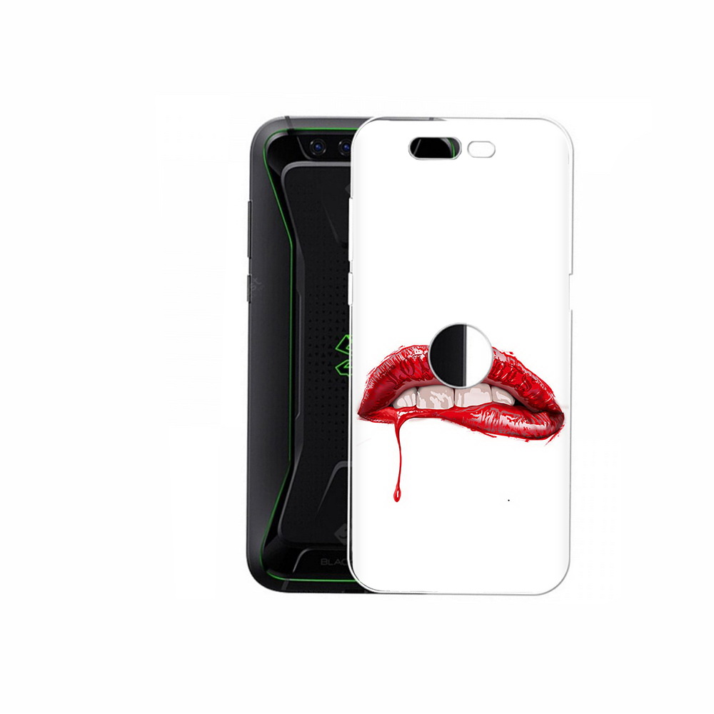 

Чехол MyPads Tocco для Xiaomi Black Shark яркие красные губы (PT144492.337.706), Прозрачный, Tocco