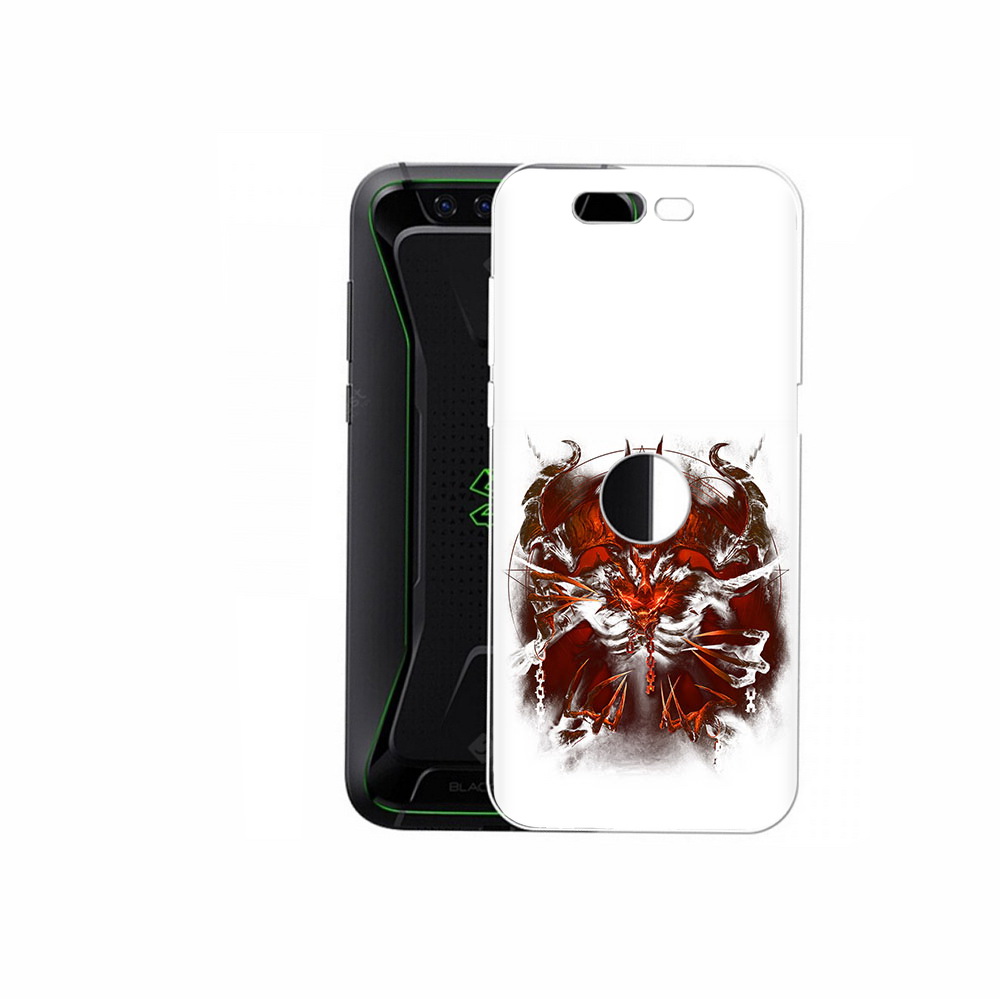 

Чехол MyPads Tocco для Xiaomi Black Shark яркий демон (PT144492.337.708), Прозрачный, Tocco