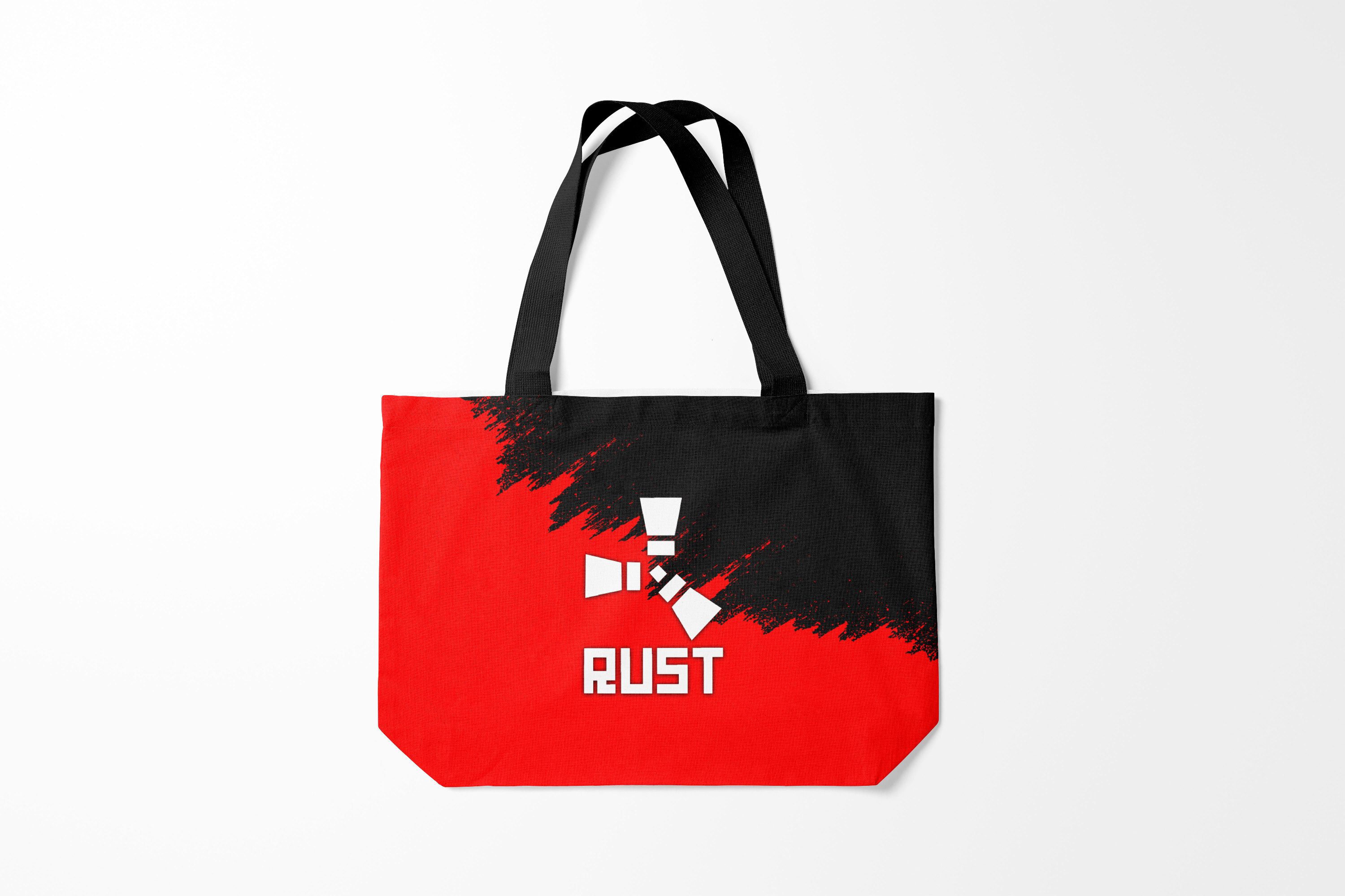 

Сумка шoппер унисекс Burnettie Rust, черный; красный, Rust