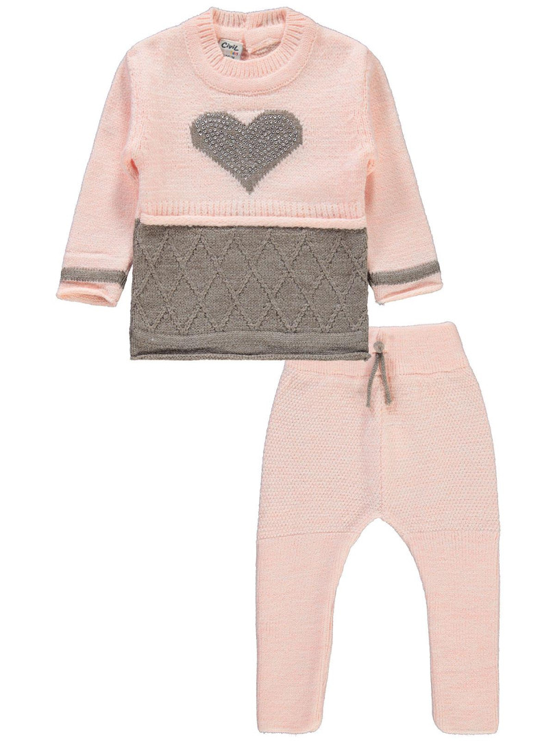 

Костюм для малыша Civil Baby 173664803K21 пудровый 6-9 мес (доставка из-за рубежа), 173664803K21