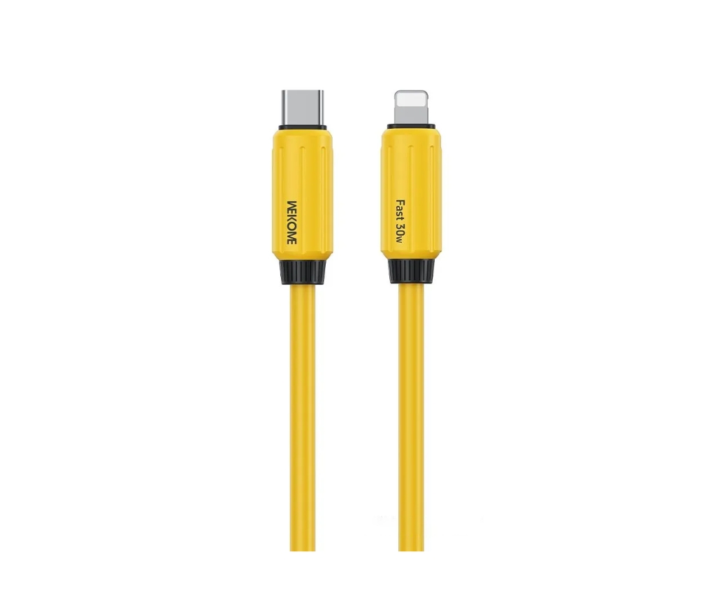 Кабель Lightning-USB Type-C WEKOME WDC-29 1м желтый