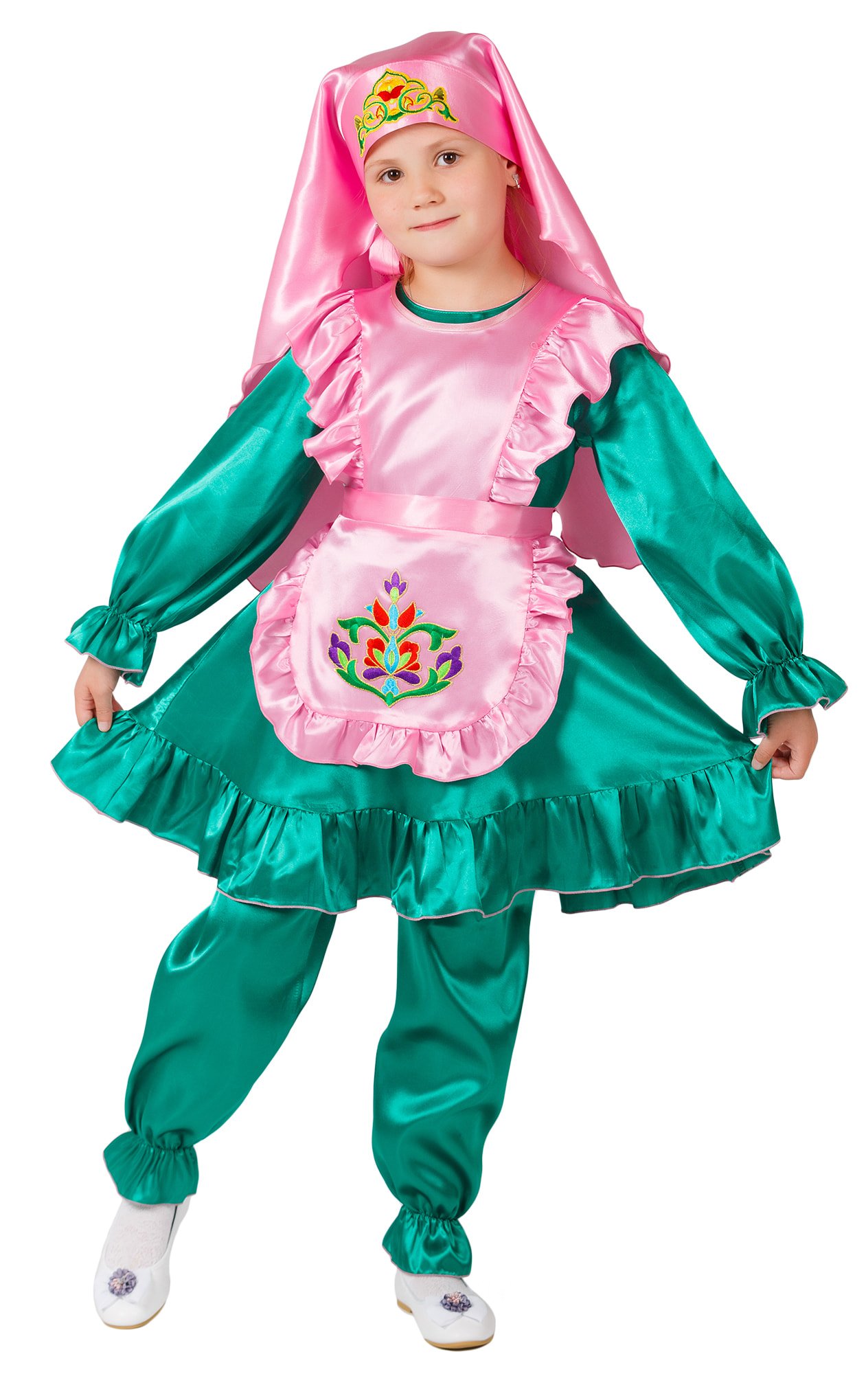 фото Костюм карнавальный элит классик татарская девочка детский р.34 (134 см)