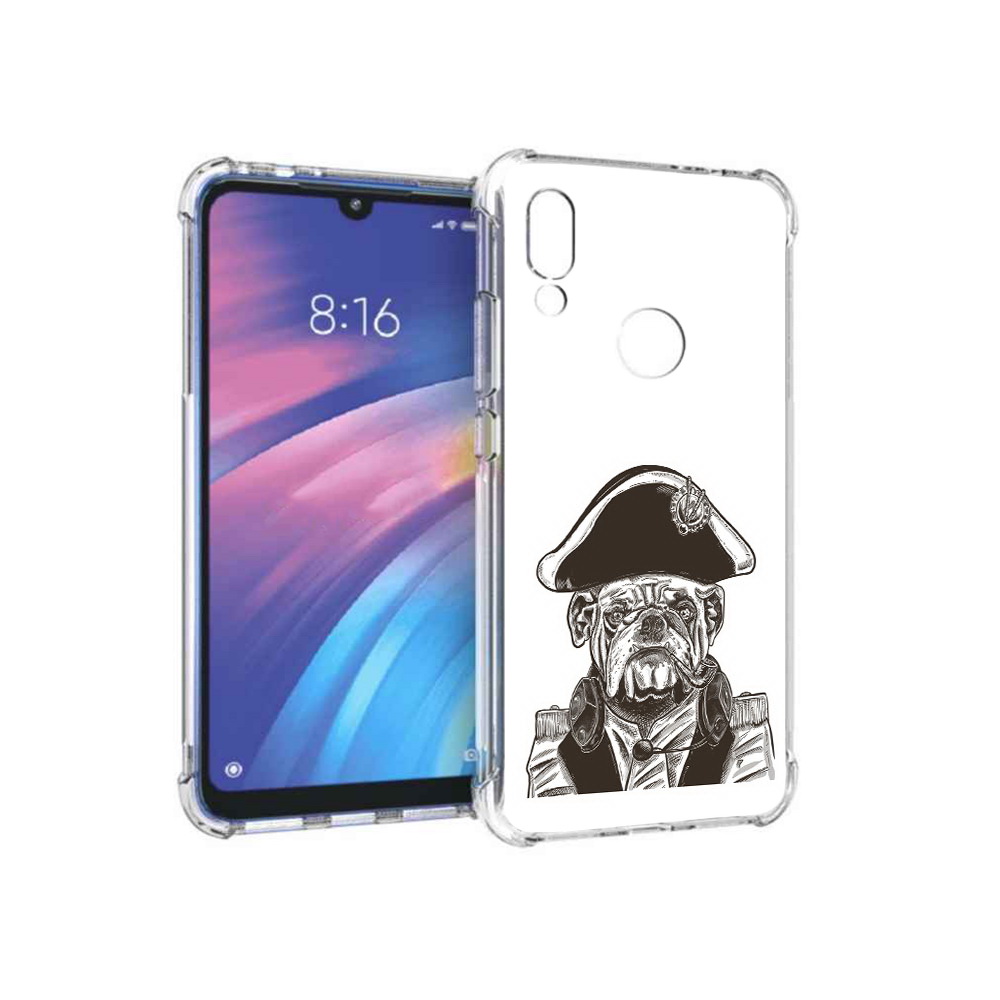 Чехол MyPads Tocco для Xiaomi Redmi Y3 мопс генерал