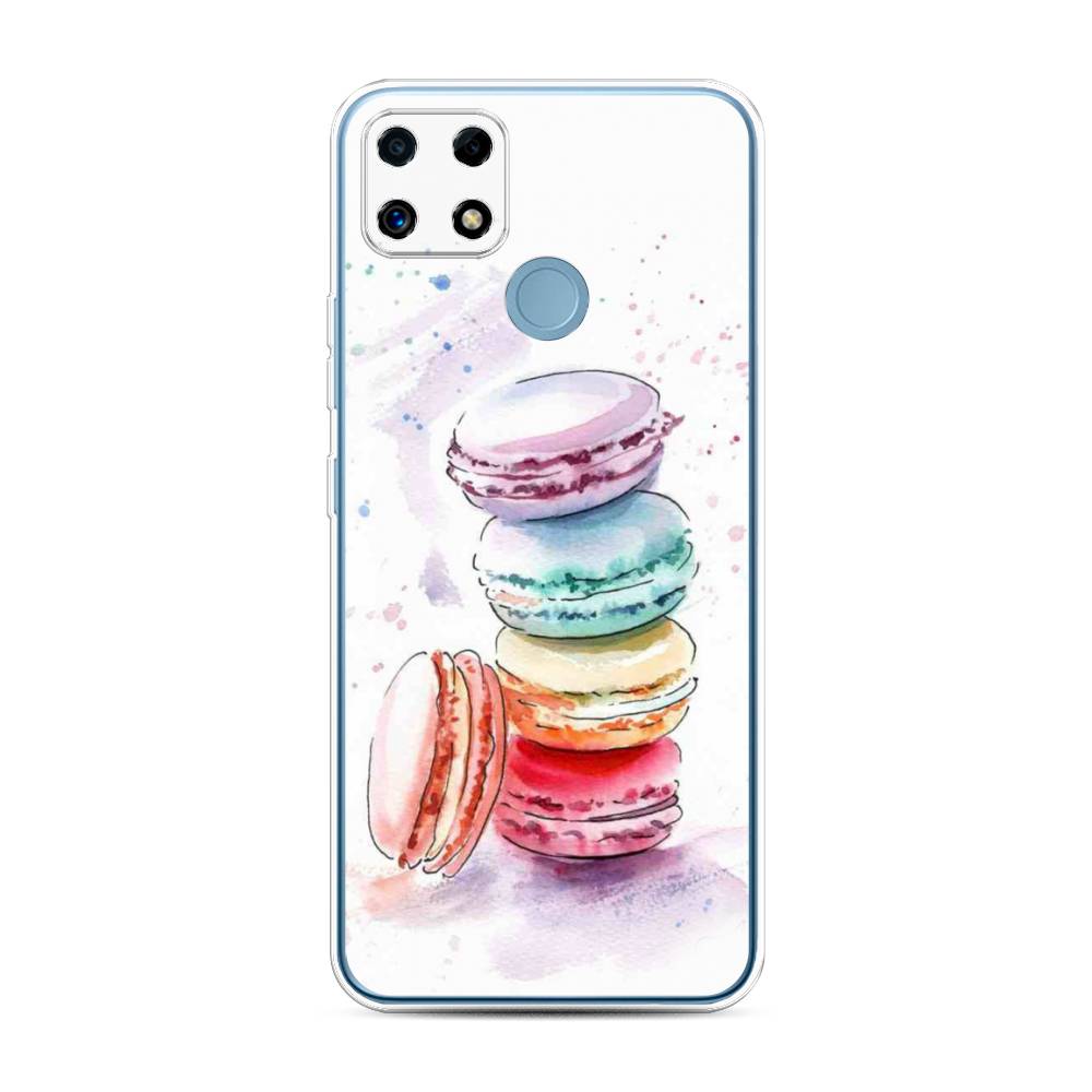 

Чехол Awog на Realme C25/C25s "Пирамидка макарони 2", Разноцветный, 257450-10