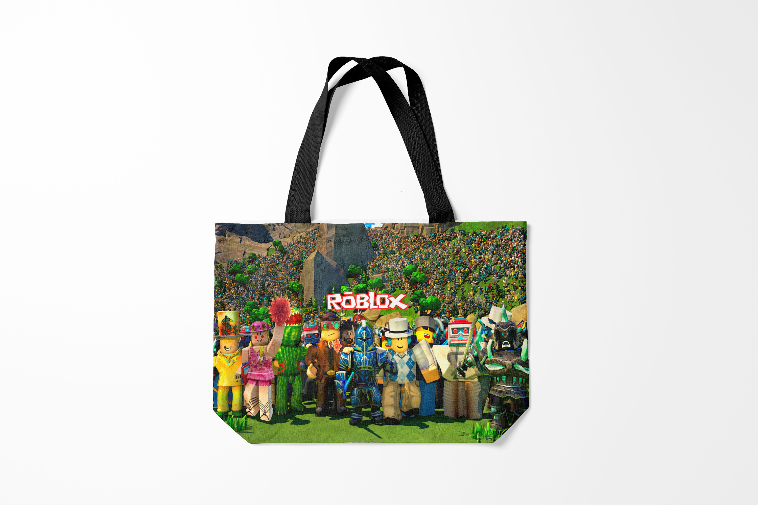 

Сумка шoппер унисекс Burnettie Roblox РОБЛОКС Z, зеленый, Roblox РОБЛОКС Z