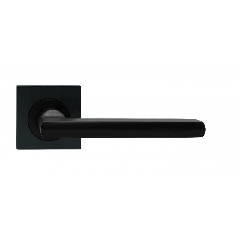 Ручка дверная RIVALE Lorena (5204К), чёрный комплект ручка дверная abriss r21 027 mbp поворотник bk 2105 mbp чёрный матовый