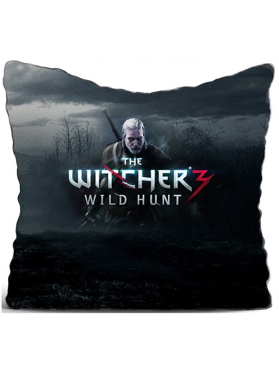 фото Подушка декоративная drabs the witcher в ночи