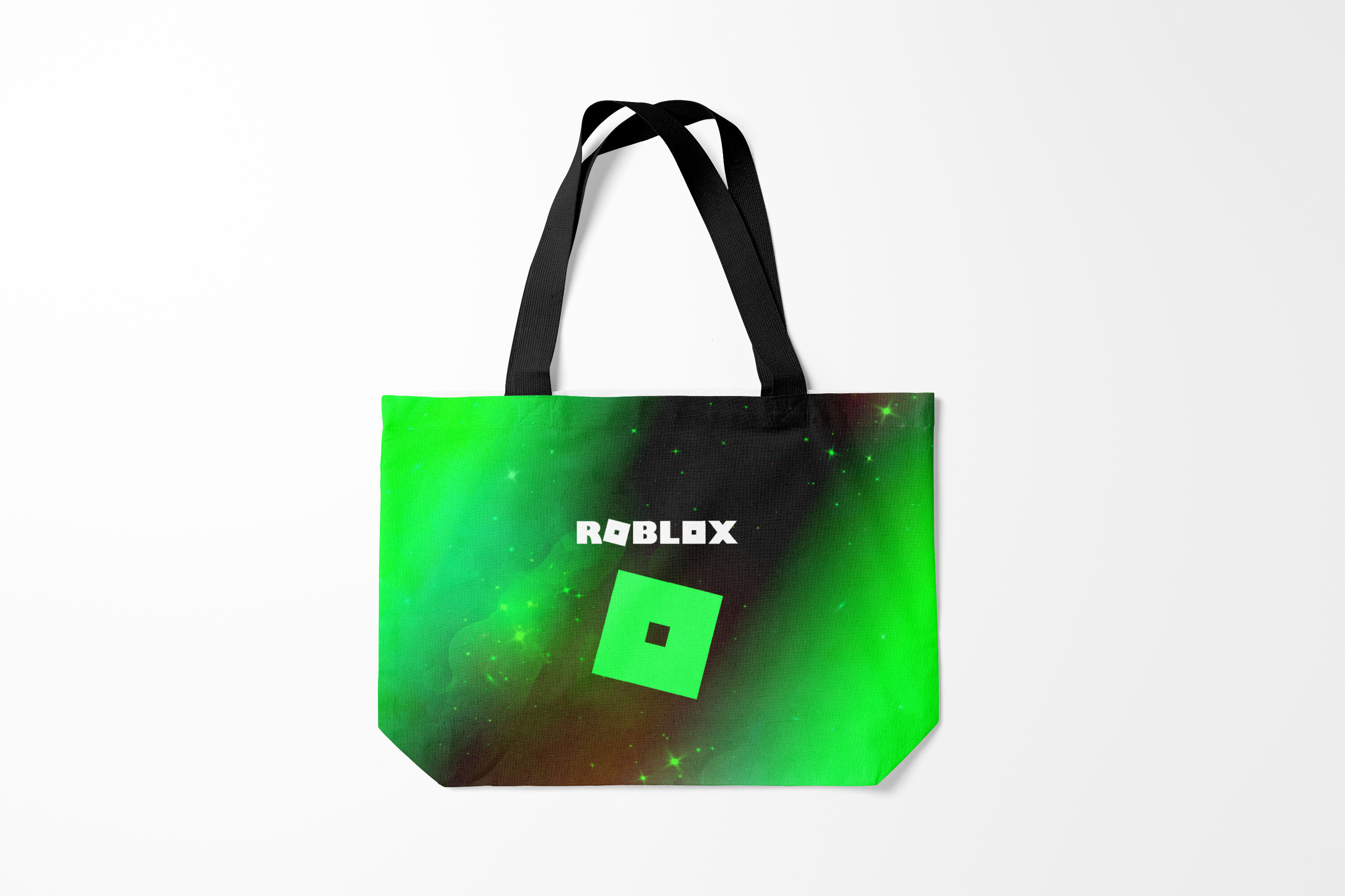 

Сумка шoппер унисекс Burnettie Roblox РОБЛОКС, зеленый, Roblox РОБЛОКС