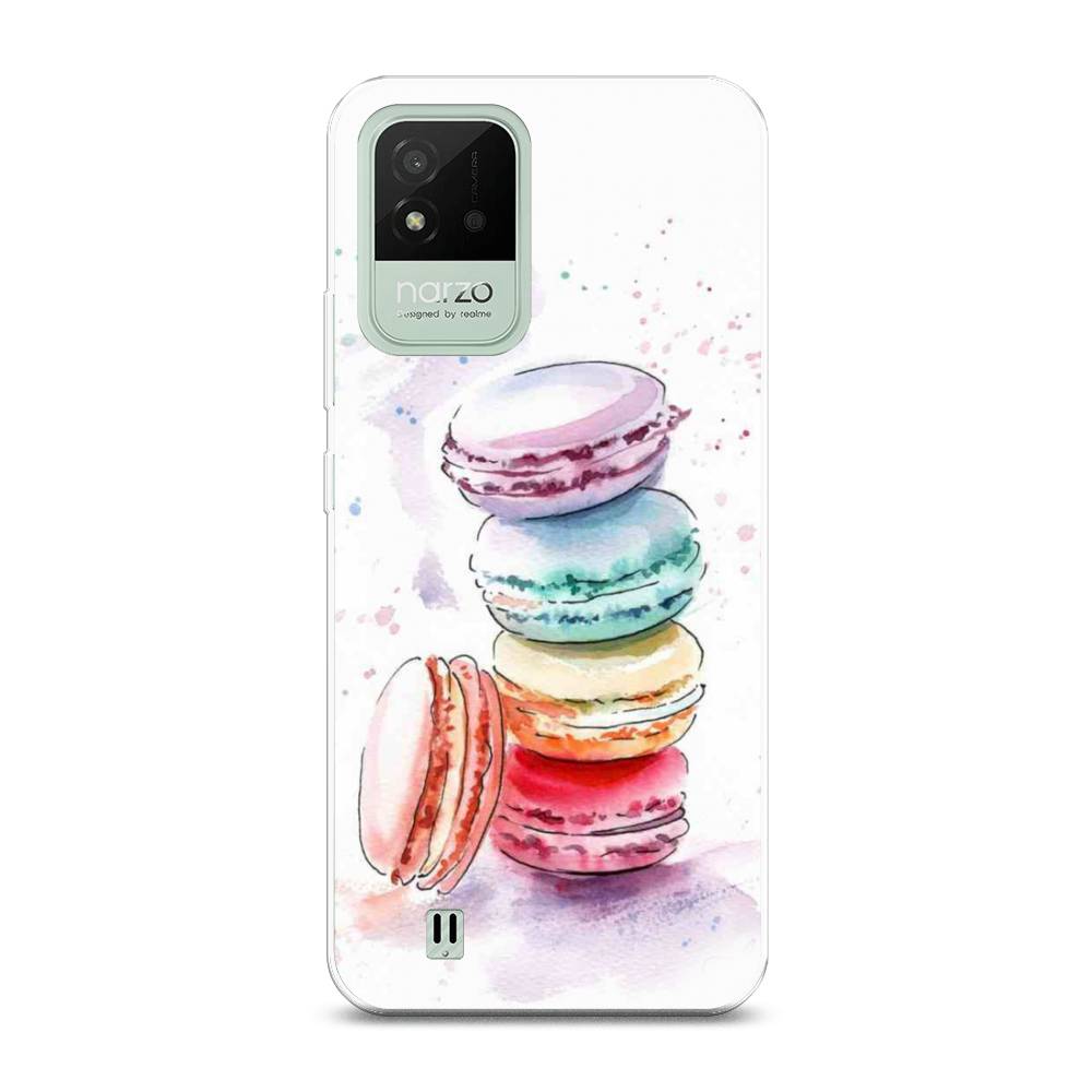 

Чехол Awog на Realme Narzo 50i "Пирамидка макарони 2", Разноцветный, 2510050-10